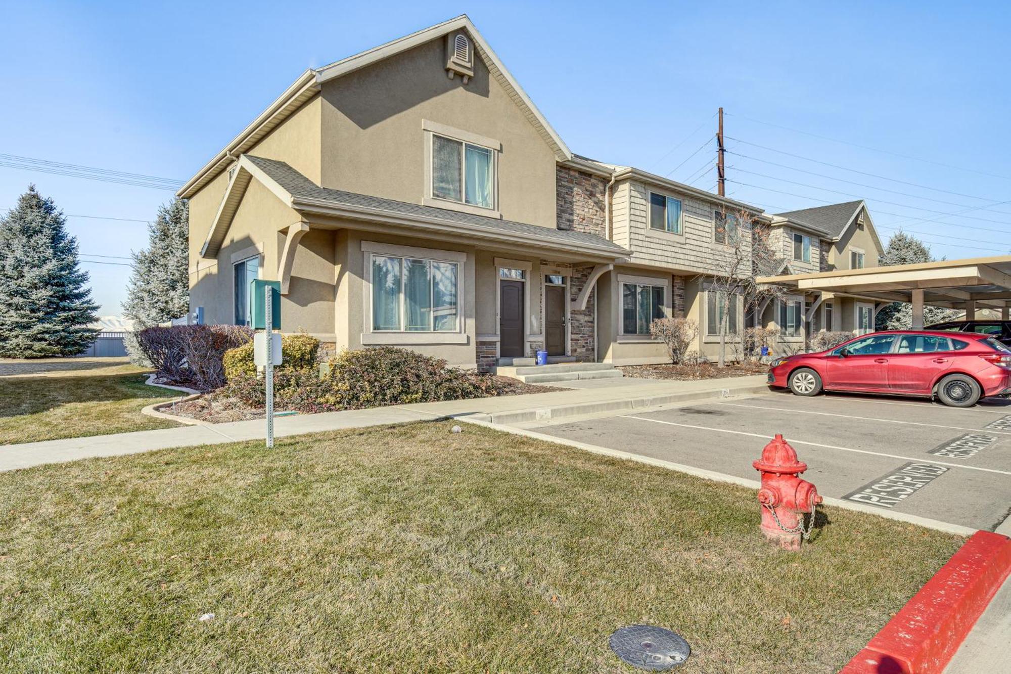 Charming Orem Townhome 5 Mi To Byu! エクステリア 写真